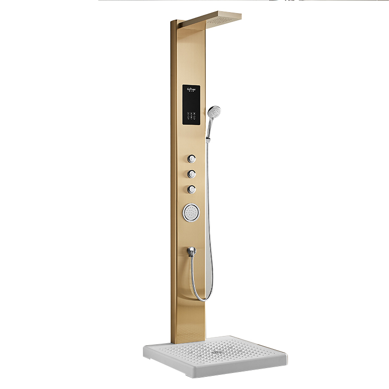 LED Touch Screen Electrical Instant Hot Water Heater for Shower 220V 8.5KW For Smart Home Hotel
