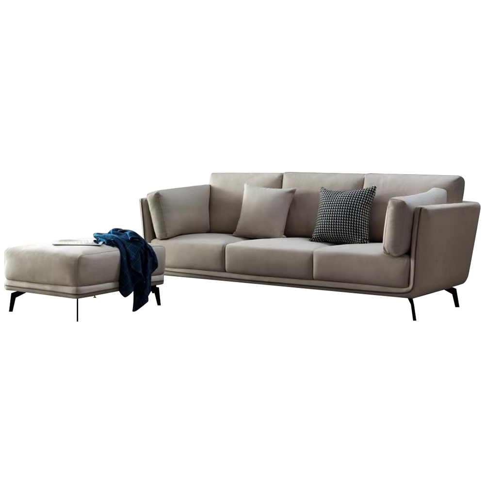 3 seats+single seat+Ottoman Sofa Living room Coffee Table TV Stand Bedroom Furniture Beds Home Furni