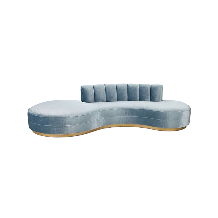 factory custom luxury ottman style arabic velvet u shaped blue sofas set modern arabian majlis furni