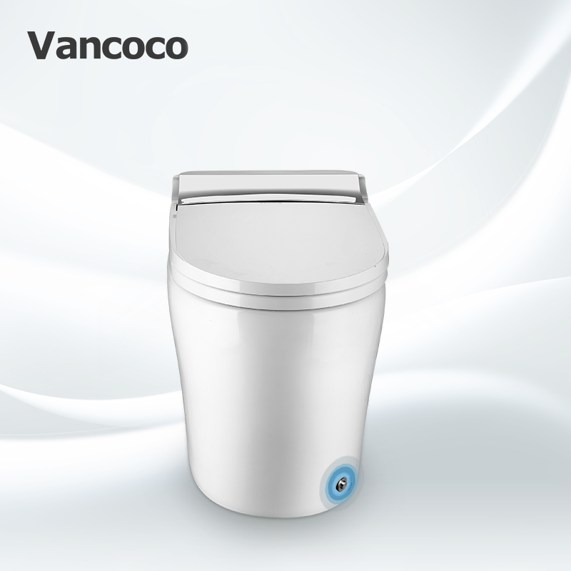 VANCOCO vcc99 automatic smart toilet white color bathroom set toilet intelligent wc toilet for smart