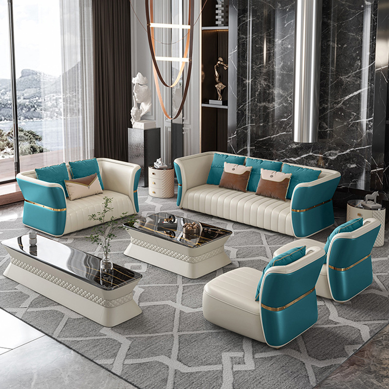 chesterfield sofa set luxury Fabric Living Room Furniture sectional Modern Living Room Sofas bed mod