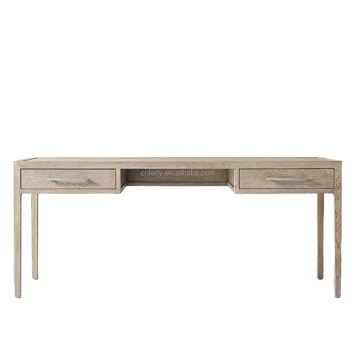 2022 New Modern Art Wooden Interior Furniture French Style With Drawers Customizable Solid Wood Desk