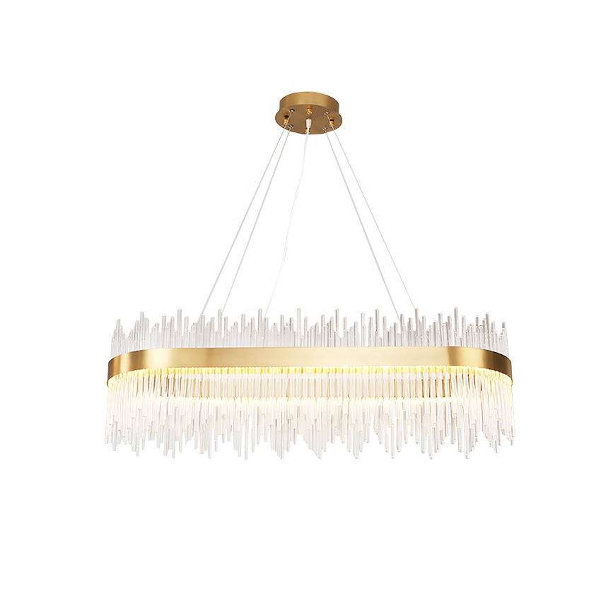 high quality customizable indoor home hotel modern hanging led lighting decoration luxury crystal ch