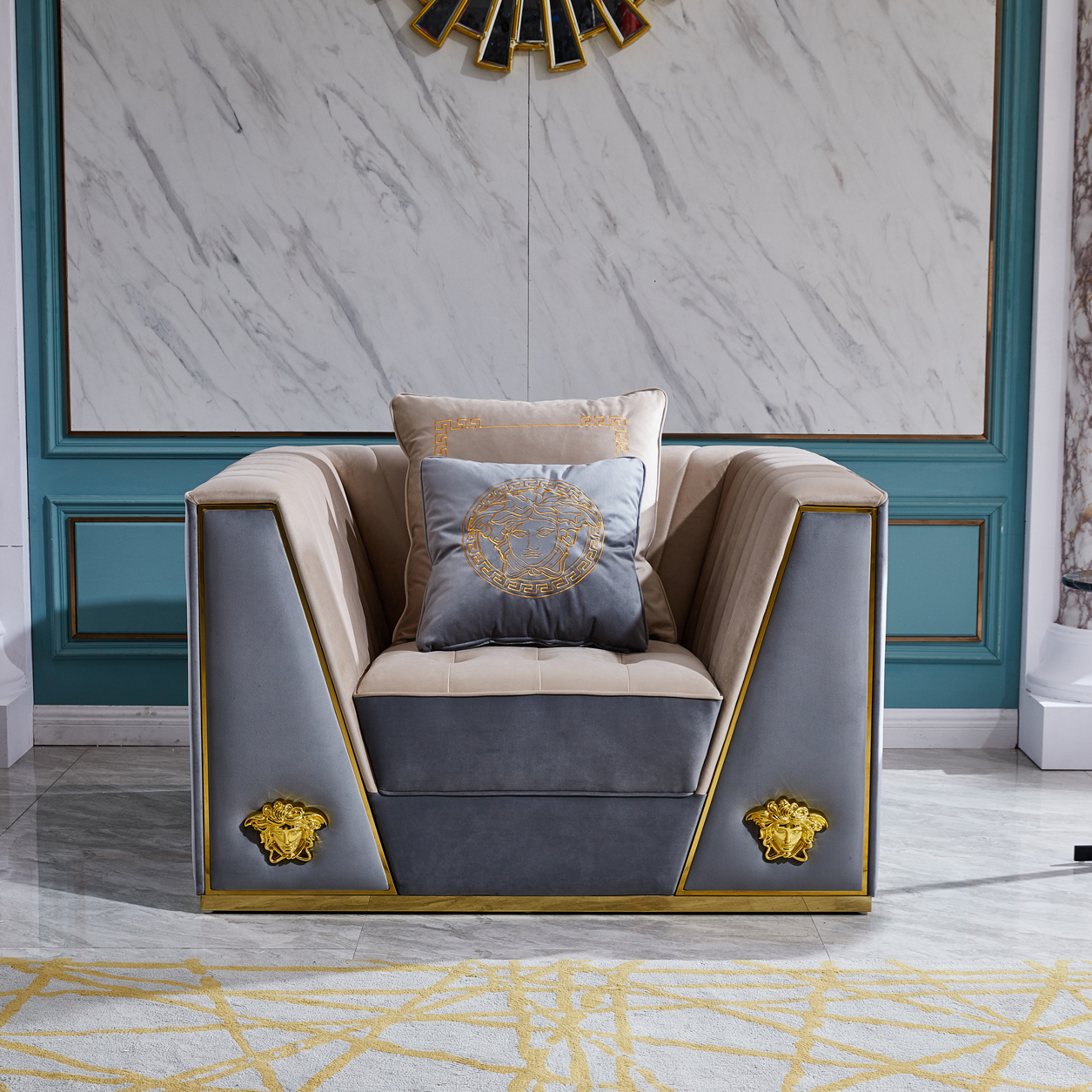 Comfortable  and luxury modern sofa bed living room sofa furniture in home furniture