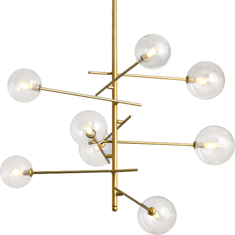 2021 Zhongshan Nordic style Modern Bedroom Creative Chandelier lamp