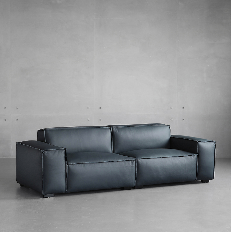 Modern Home Furniture Leather Sectional Sofa Set Furniture Fabric Black Living Room Sofas For Hotel