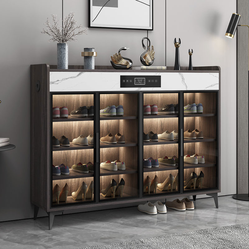 Hqslp Electronic Intelligent Sterilization And Disinfection Shoe Storage Cabinet Modern Shoe Cabinet