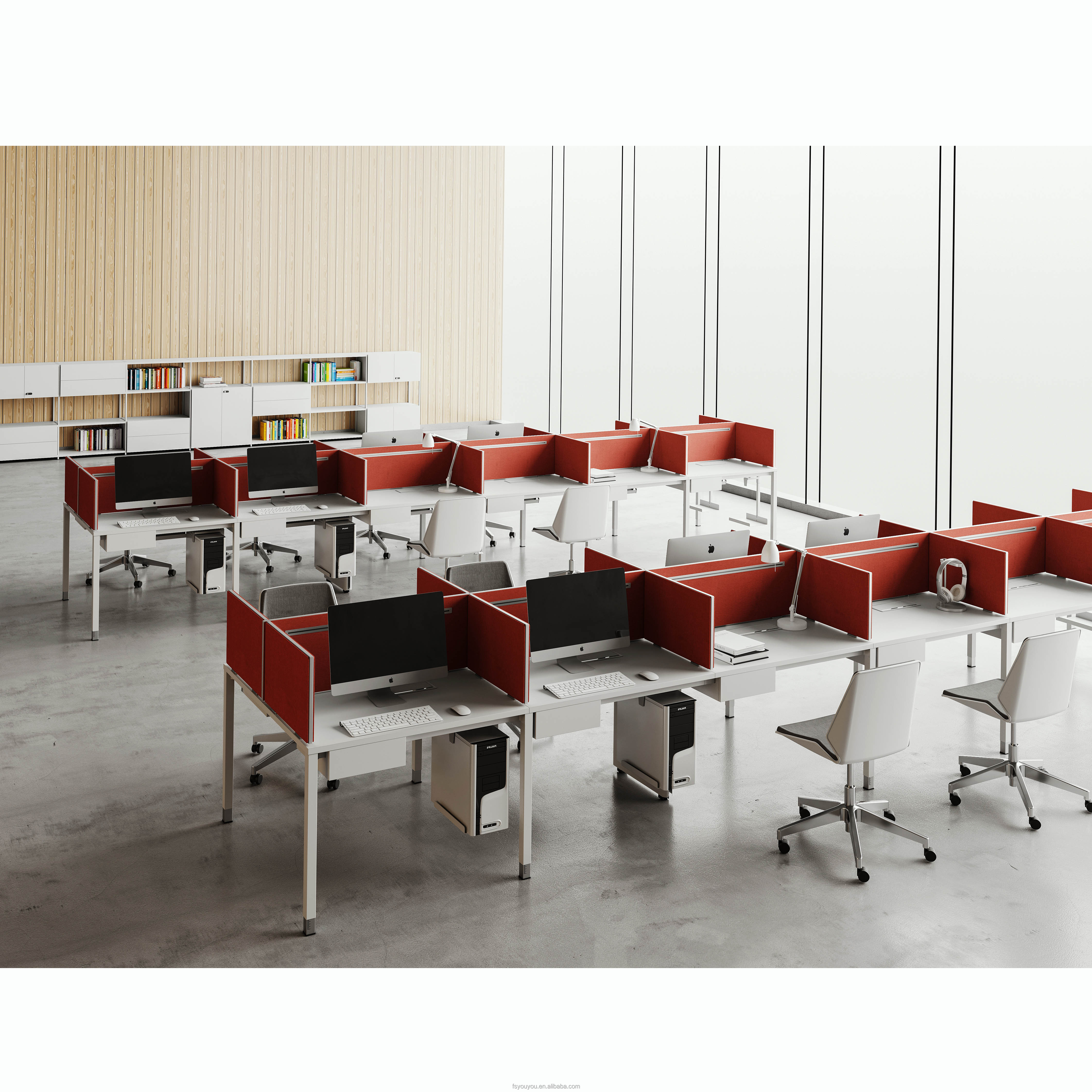 Cubicle Customer Service System Office Desk Partitions 10 Person Call Center Office Workstation Offi