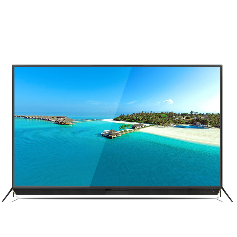 China guangzhou factory retail Led tv 70 75 80 85 86 100 120inch 4k led tv smart television