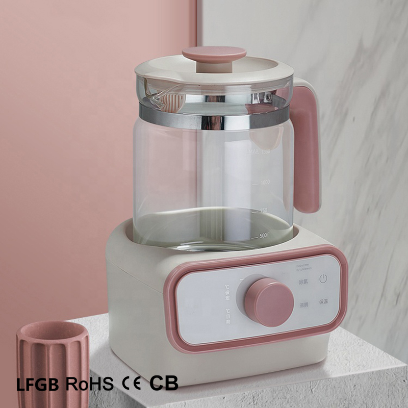Temperature control portable glass kitchen applian