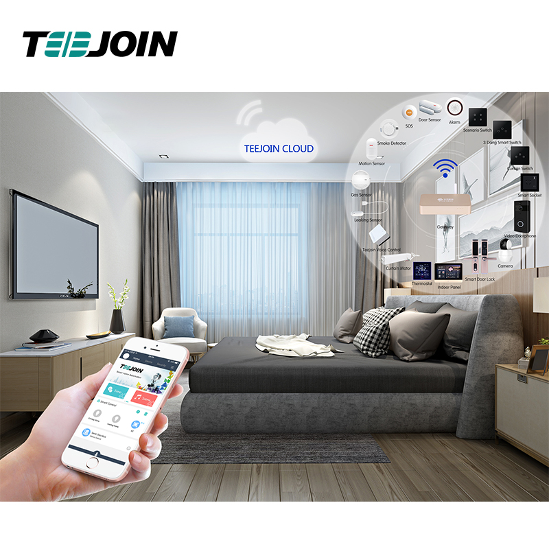 OEM ODM domotic Alexa Echo Google smart home system  Full Automation Kit Zigbee Smart Home