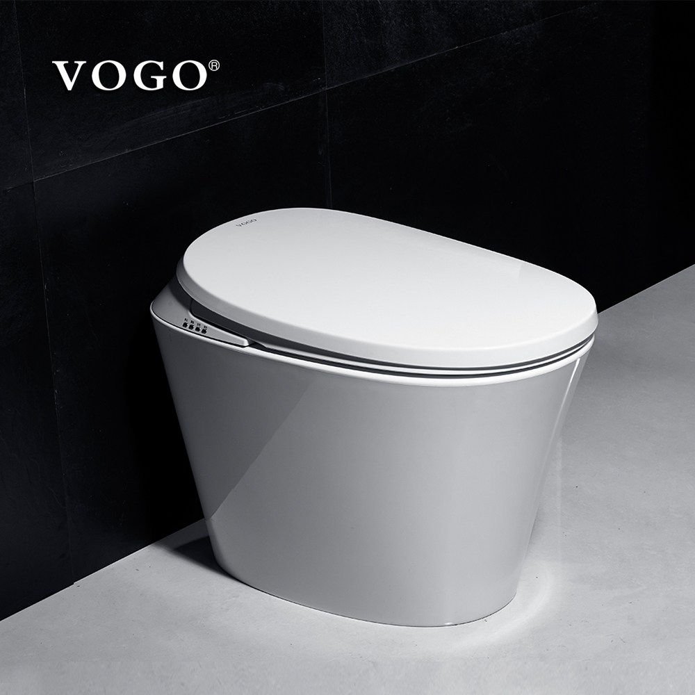 Conceal tank digital auto flush toilet smart for home