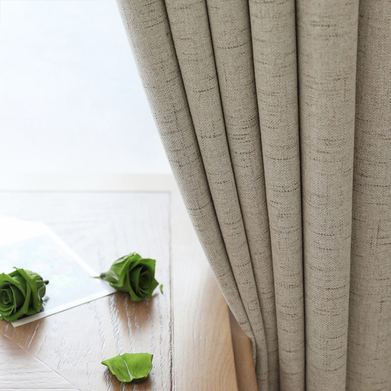 Innermor Plaid Blackout Home Decor Curtain For Liv