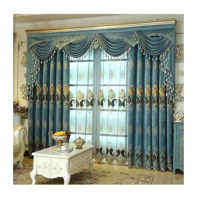 Wholesale Custom Embroidered Sheer Curtains Europe
