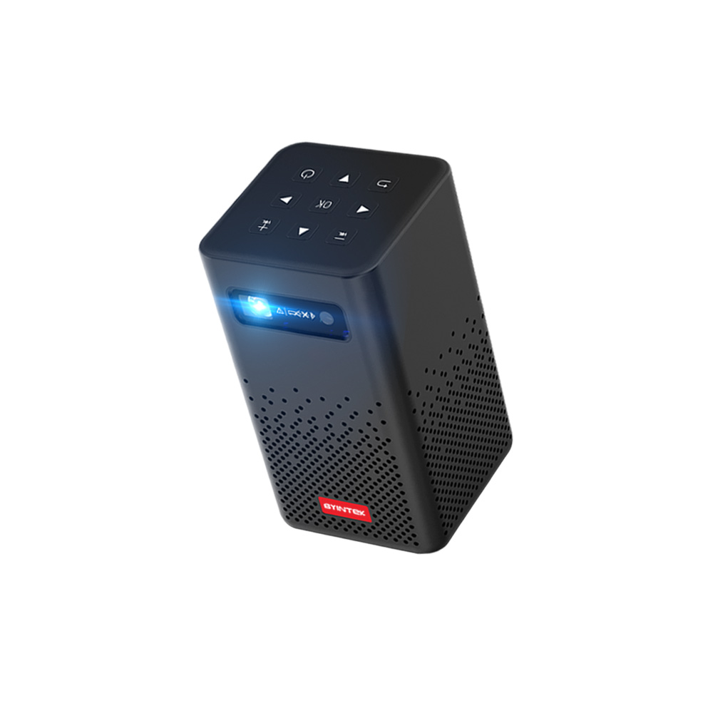 2022 New BYINTEK P20 smart home use Full HD 350ANSI lumens projector Portable Pocket 480P Dlp Projec