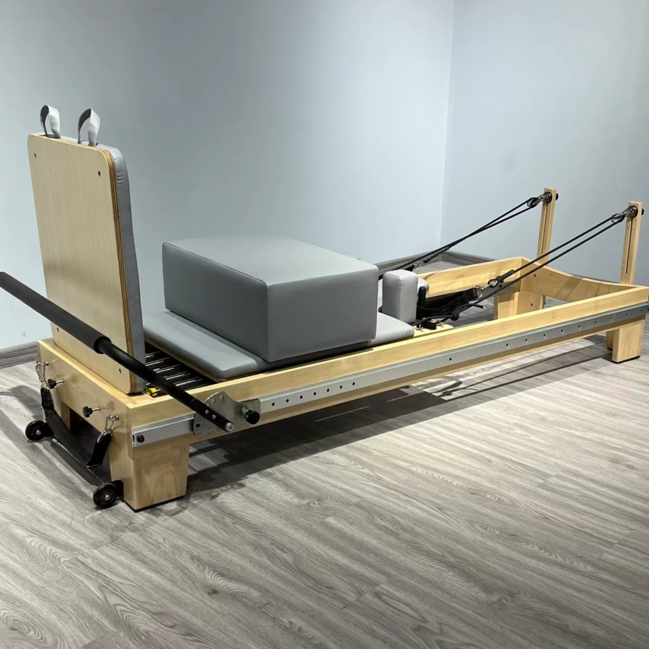 Pathway Pilates Core Muscle Training Exercise Equipment Fitness Machine Reformer Aluminum + Wood