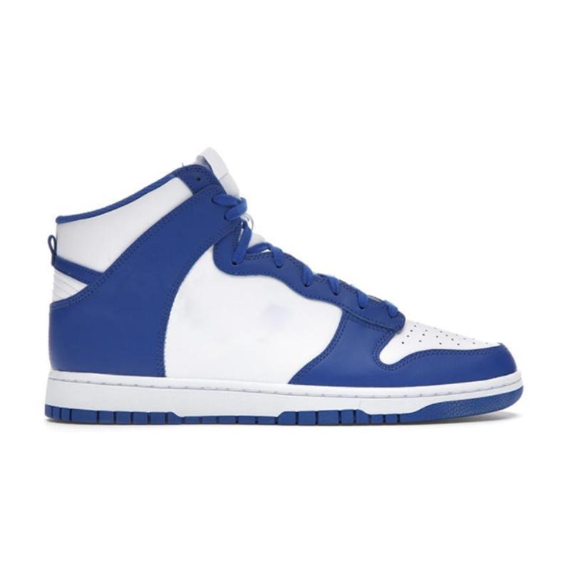 Top Quality SB High Running Shoes OG Midnight Navy University Blue Black White Kentucky Syracuse Wom