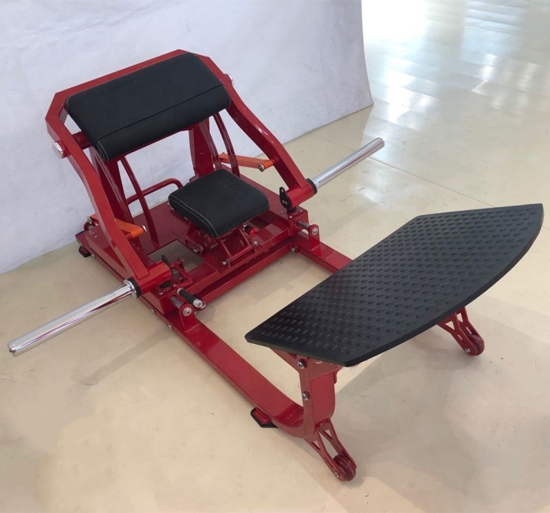 RHS73 Professional Gym Equipment Fitness Product Glute Bridge Machine in Plate Loaded Glute Drive Ba