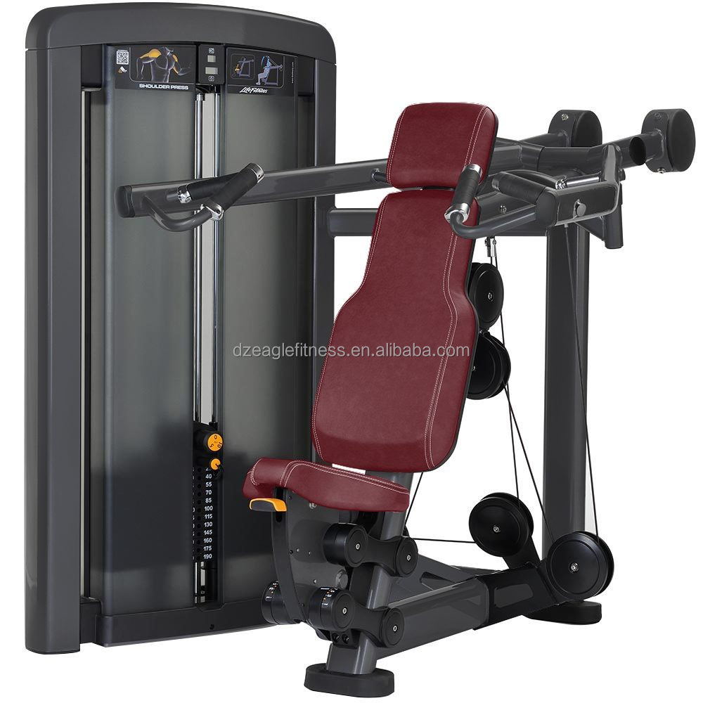 Commercial fitness machine strength machine pin loaded gym machine Shoulder Press sports equipment