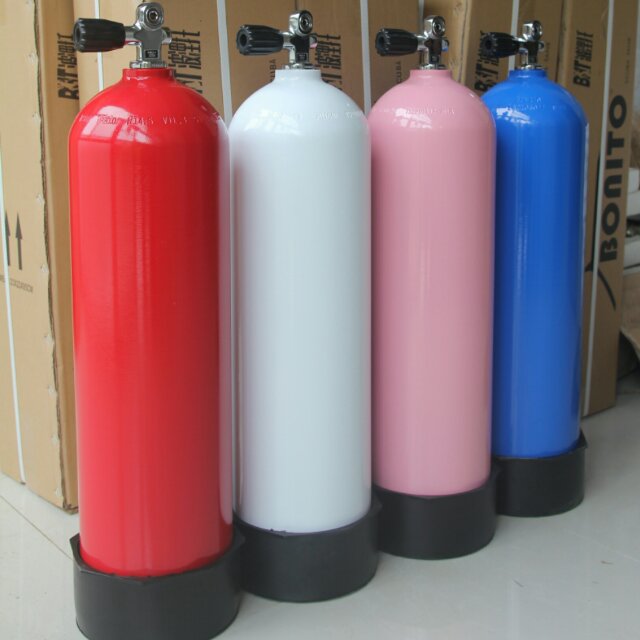 Wholesale Custom Professional Colorful Aluminum Scuba Diving Oxygen Tank Diving Air Cylinder for Und