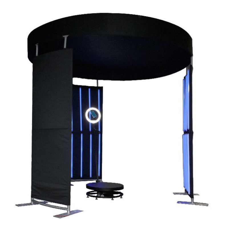 Drop shipping 360 degree platform photo booth 360 photo booth machine