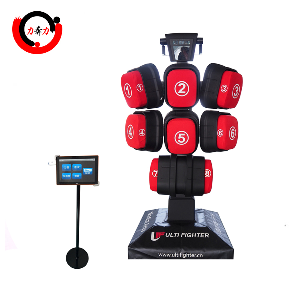 Factory Patented  Interactive Robot martial Dummy Kick Punching Bag Boxing Equipment Machine For Box