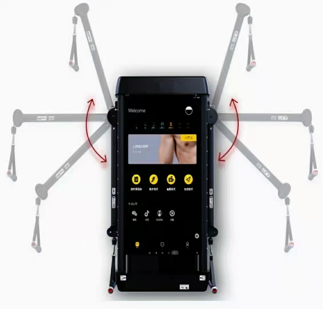 New Indoor Sports All In One Exercise Cable Machine Gym Trainer Smart Fitness Smart Home Gym Equipme