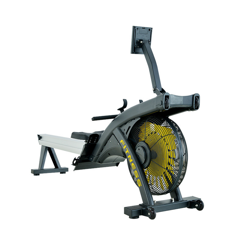 Popular Magnetic Control resistance Air Rower Cardio Exercise fan System Rowing Machine