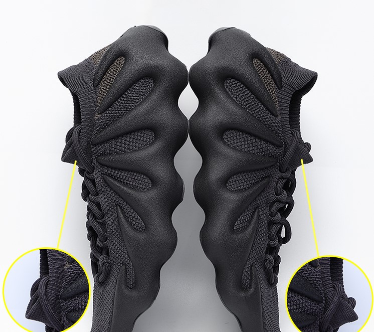2021 wholesale yeezy 450 dark slate black green shoes fly knitting shoes sports running sneakers wit
