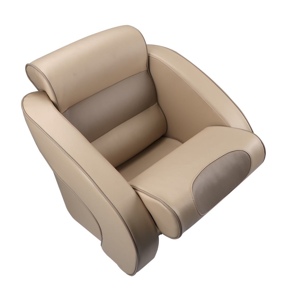 Marine captain chair sport flip up boat seats