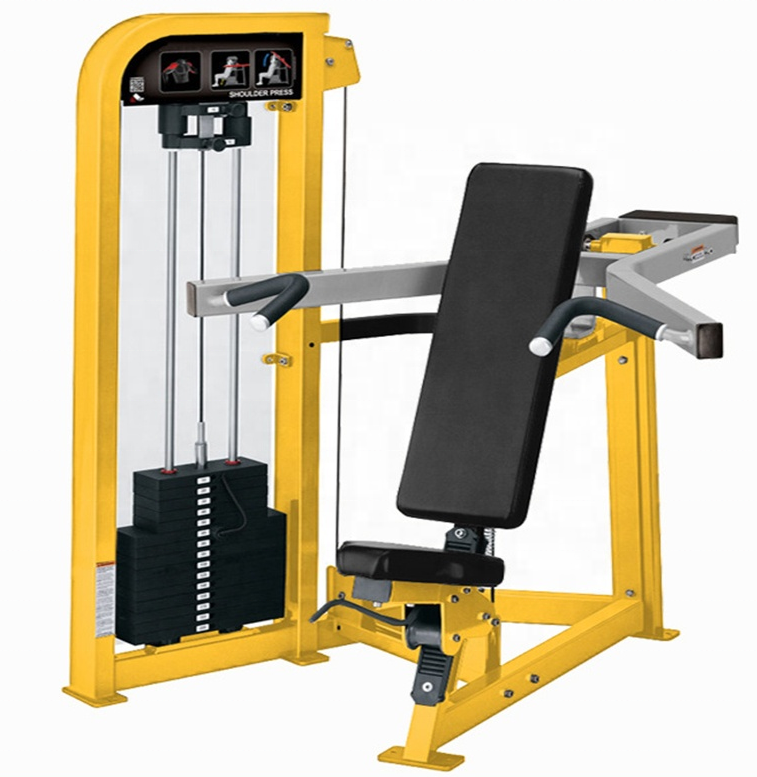 Gym studio equipment Fitness Club shoulder press for sports exercise