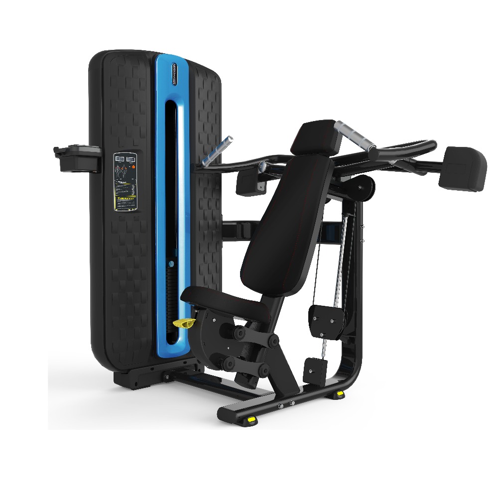 Pec Fly and Delt Machine and Sports Fitness Equipment Strength Machine Steel Plate AA Battery for Re