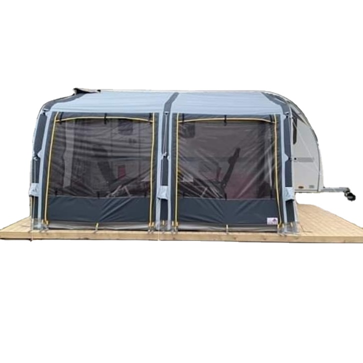 Prokamp Caravan Awning Inflatable Caravan tent Medium RV Outdoor Tent Grey