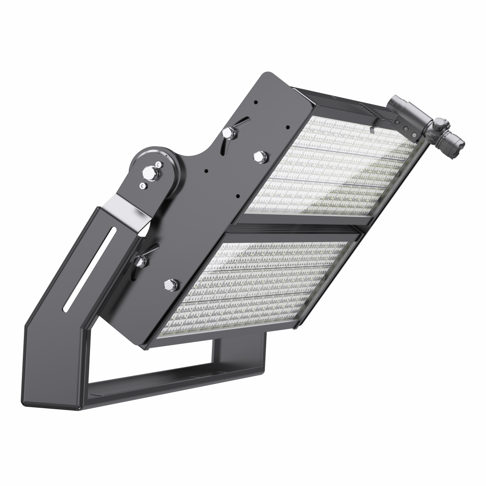 1500W LED Stadium Lights With  PMMA lens and Tempered glass For Sport Court Lighting