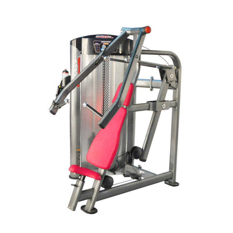 low price commercial gym muscle training seated chest press import sports equipment