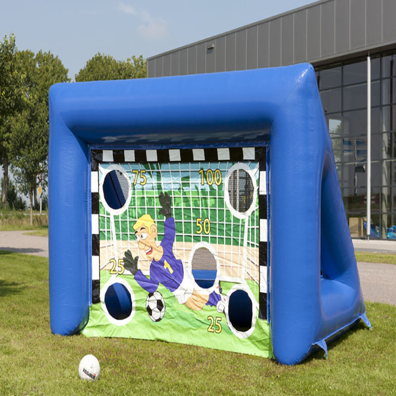 New arrival portable inflatable football/soccer goal for sport games
