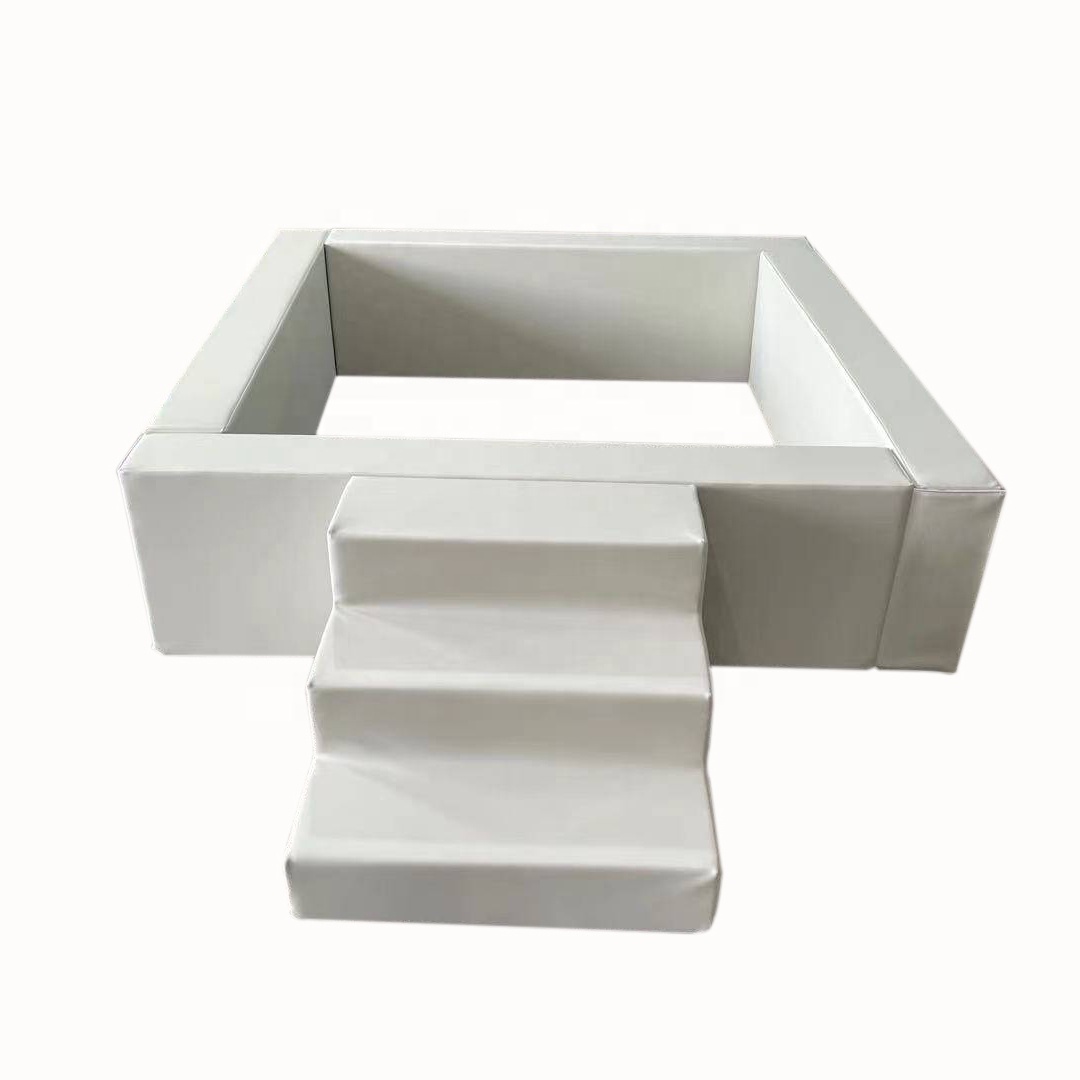 Free shipping all foam soft ball pit with stair RT-006C