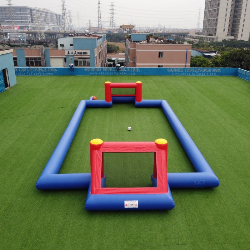 inflatable sport game Football Field soccer ground both domestic and commercial use teamwork team bu