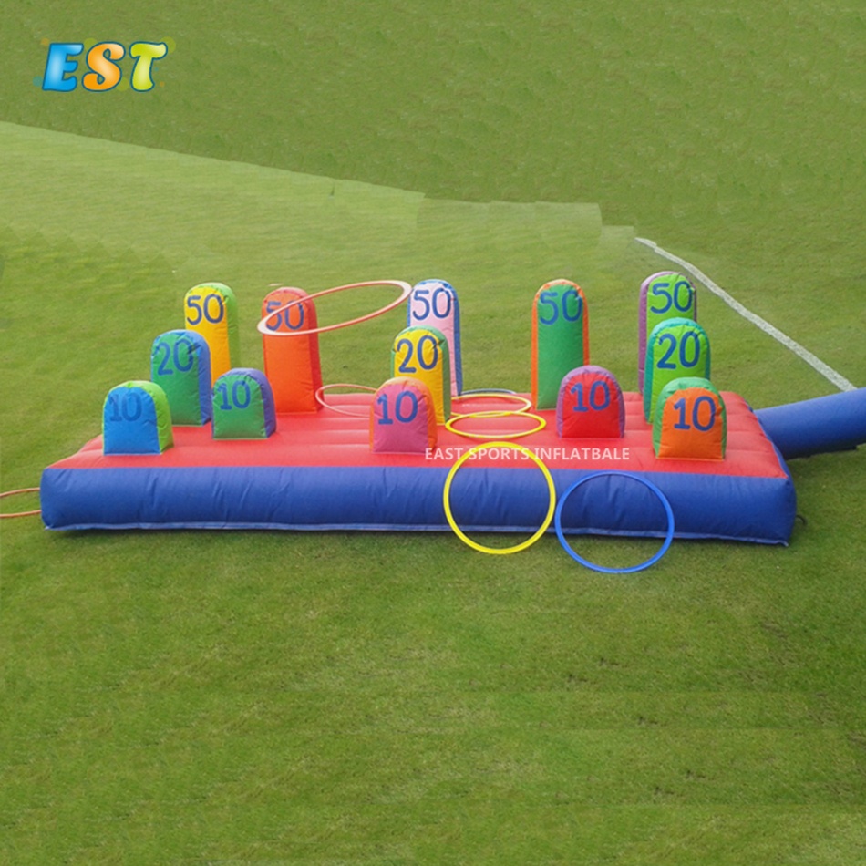 Cheap China Yard Inflatables Inflatable Ring Toss Game for outdoor team