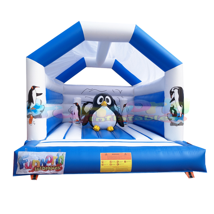 Castle Bounce Bouncy Castles Funny Inflatable penguin Jumping Castle Games Bounce House Inflatable B