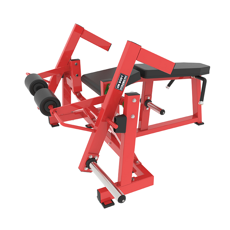 Strength Training Sports Equipment Plate Loaded Equipment/ EM918 Iso-Lateral Leg Curl Extension Mach