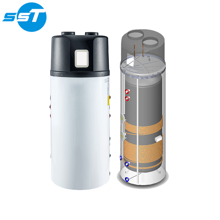 SST home appliance bathroom 35kw boiler all in one heat pump water tank