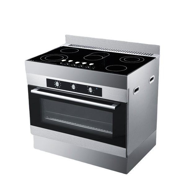 Integrated Cooker Oven with Top Ceramic Cooker