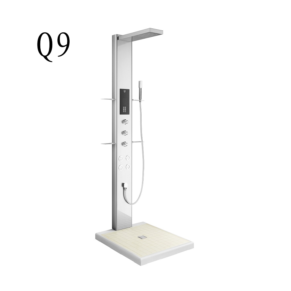 Home Appliances Shower Mode Exposed Shower System 5Kw 12V Diesel Water Heater For Household