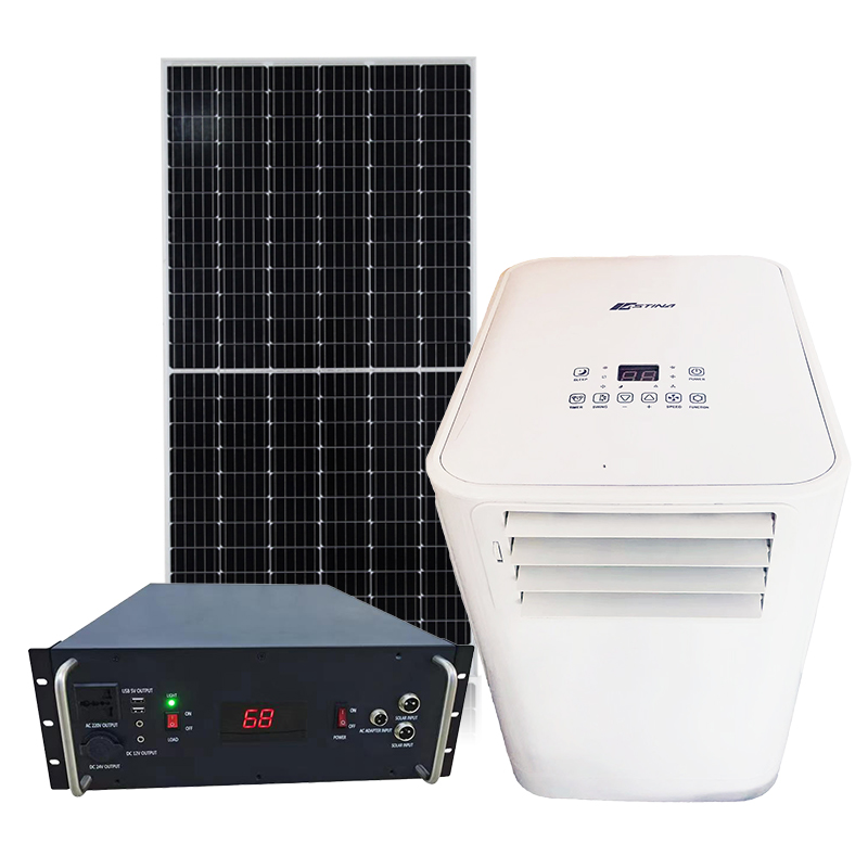 9000 Btu Air Conditioner Home Appliance Portable AC Suitable For Van Solar Air Conditioner