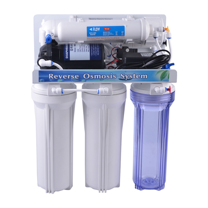 [NW-RO50-A1] Five stage manual flush home RO water