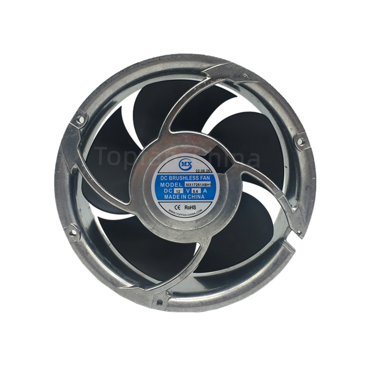 17251 DC Fan 9200rpm High Speed 546CFM Axial Flow 