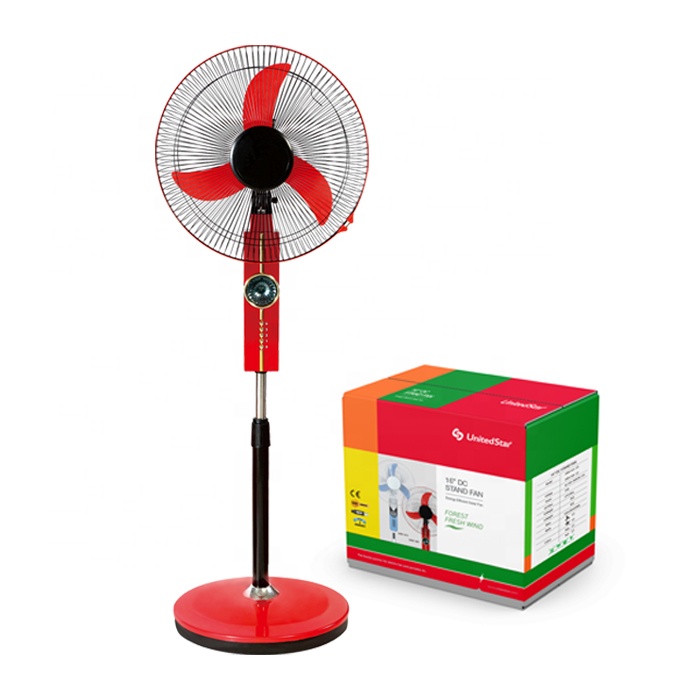 16 inch Rechargeable12V DC Solar Energy Stand Fan