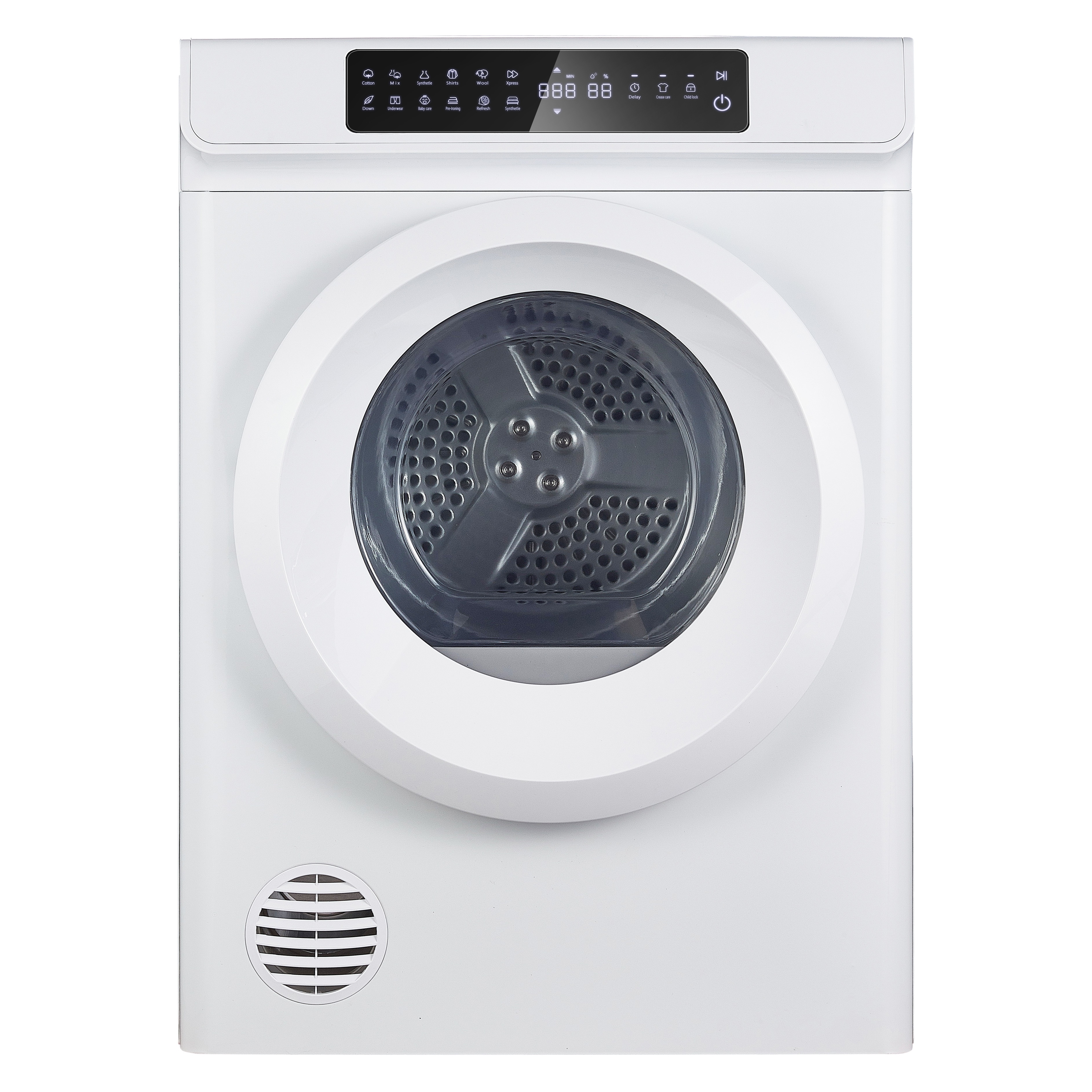 7kg Condenser/Air Heat Pump Home Appliances Automatic Heat Pump Clothes Dryer