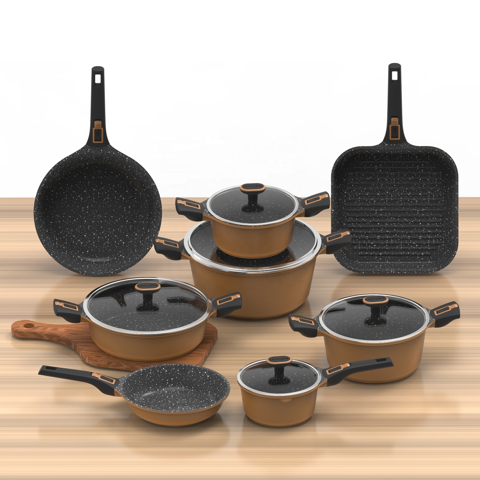 Aluminum Alloy 3003 Cookware Set Frying pan set